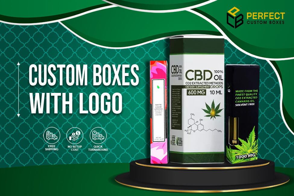 Custom Boxes with Logo for Brand Awareness Promotion